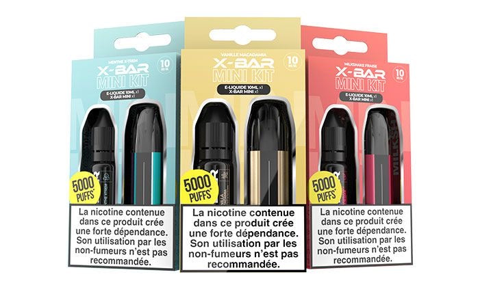 Puffs X- BAR mini kit rechargeable interdit