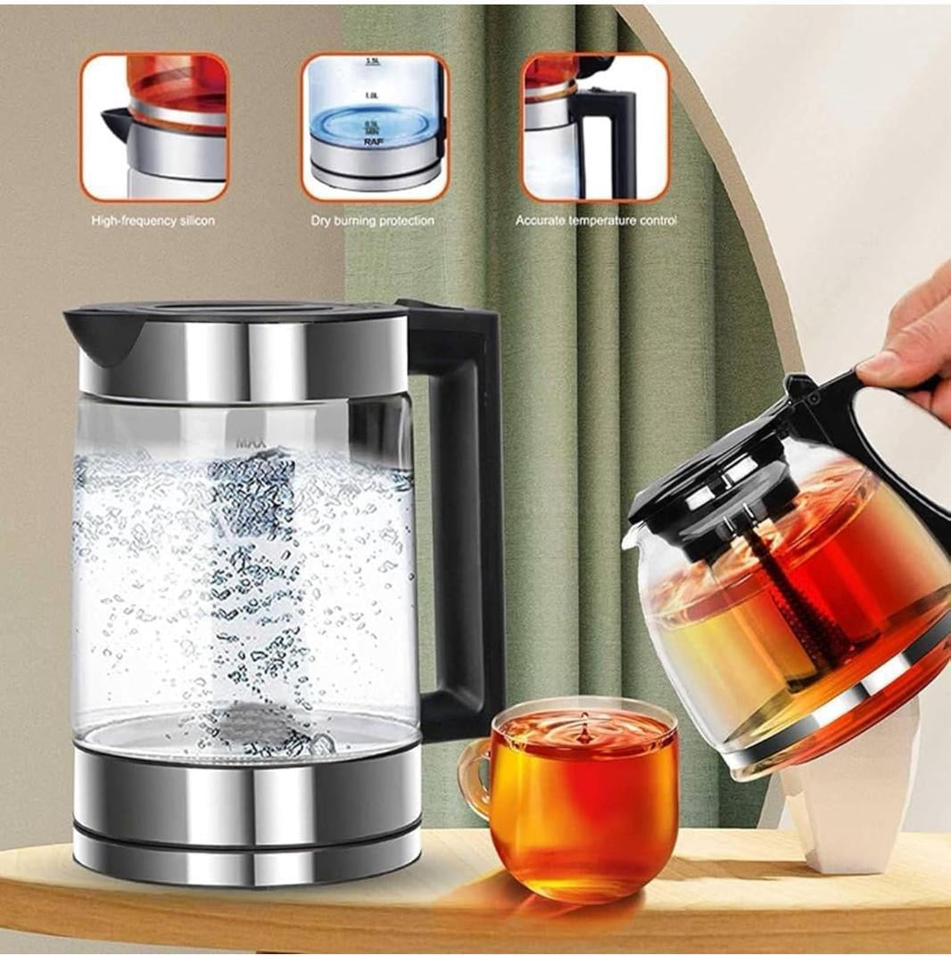 Bouilloire électrique 2 en 1