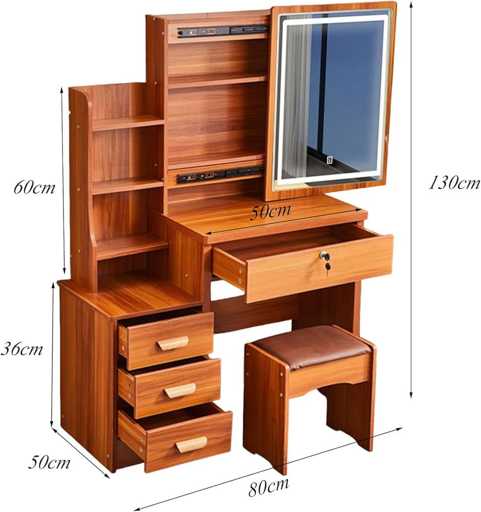 Coiffeuse moderne avec miroir mobile