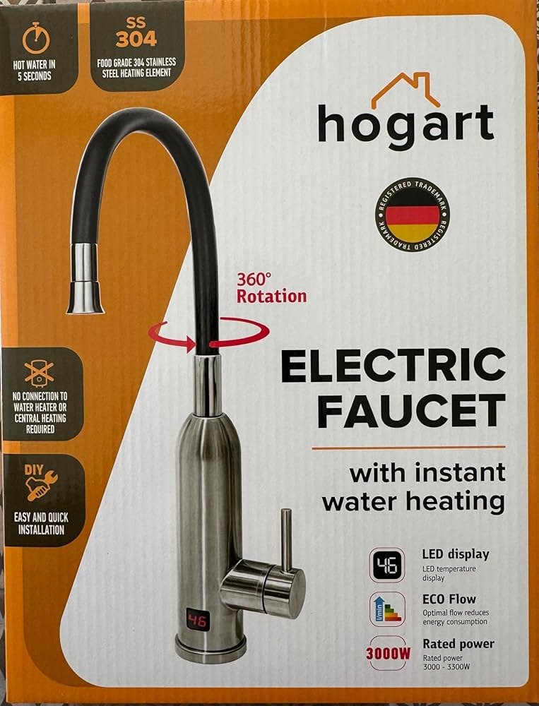 Robinet électrique avec chauffe-eau instantané 230 V