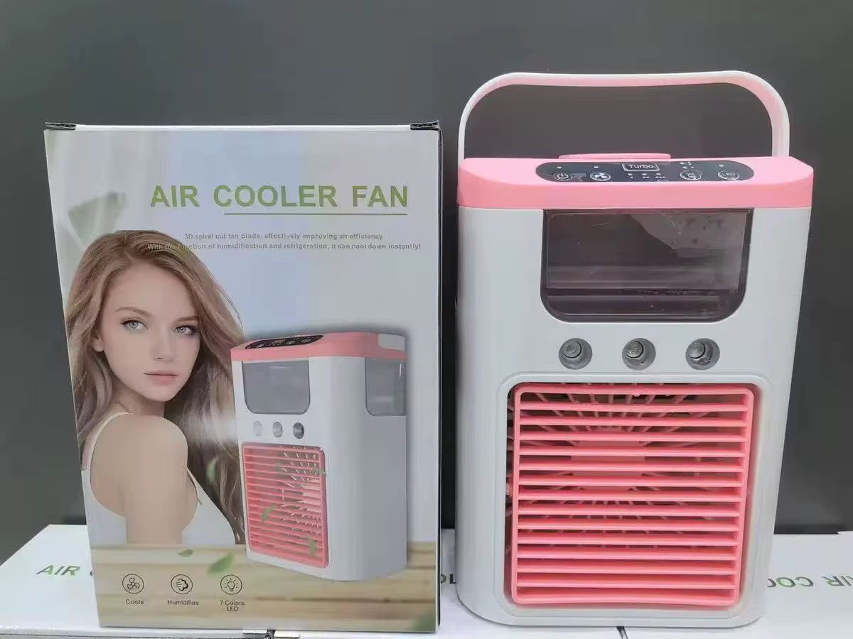 Mini Climatiseur Portable 3-en-1 – Rafraîchissez, Humidifiez et Respirez Mieux