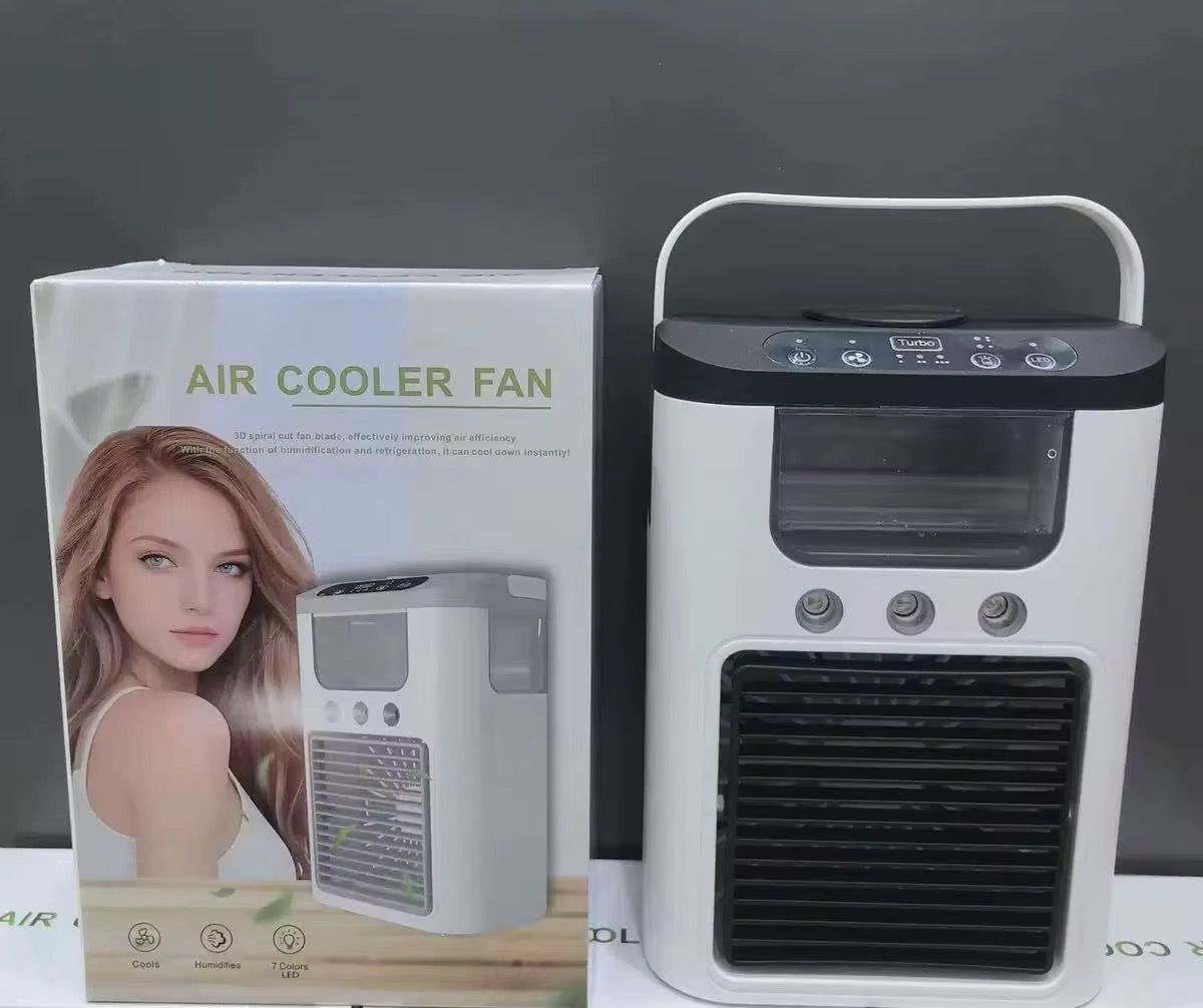 Mini Climatiseur Portable 3-en-1 – Rafraîchissez, Humidifiez et Respirez Mieux