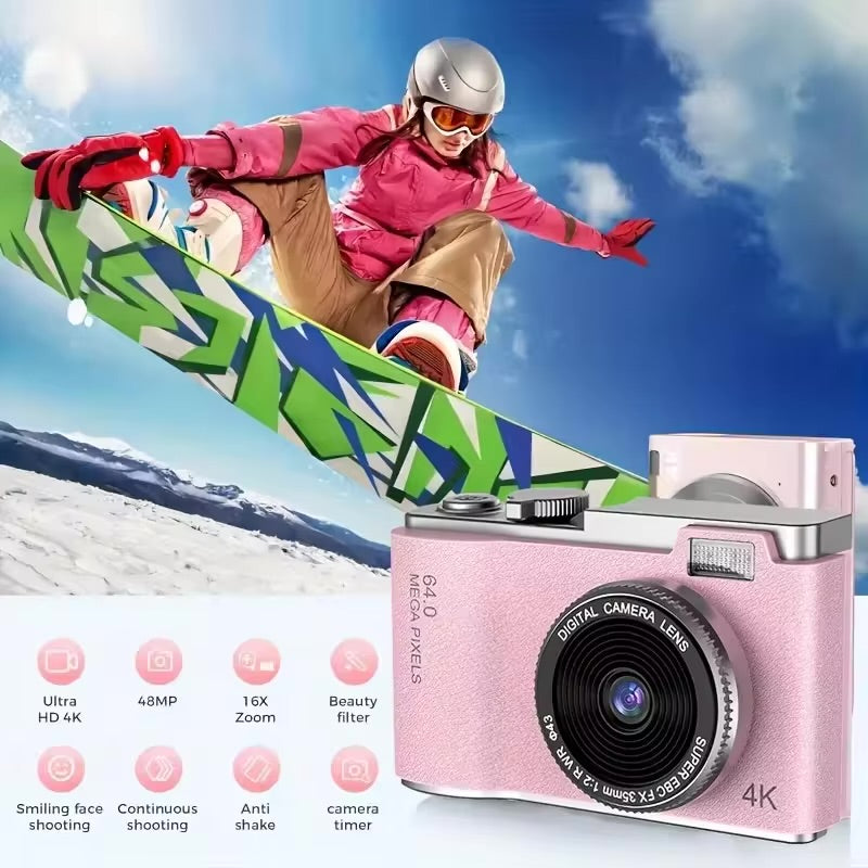 Appareil photo numérique pour enfants 4k