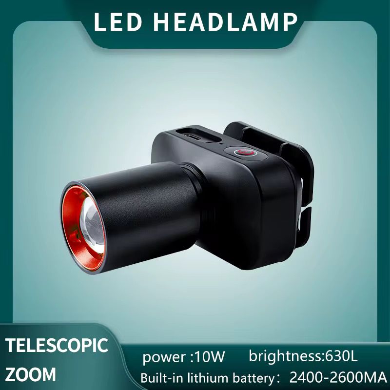 Lampe torche de tête rechargeable