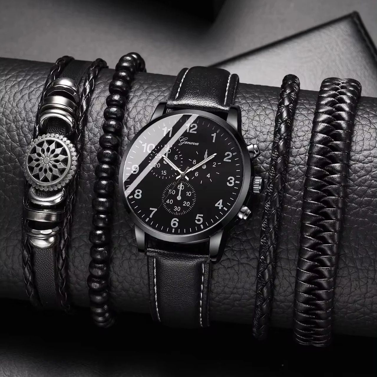 Ensemble montre et bracelets