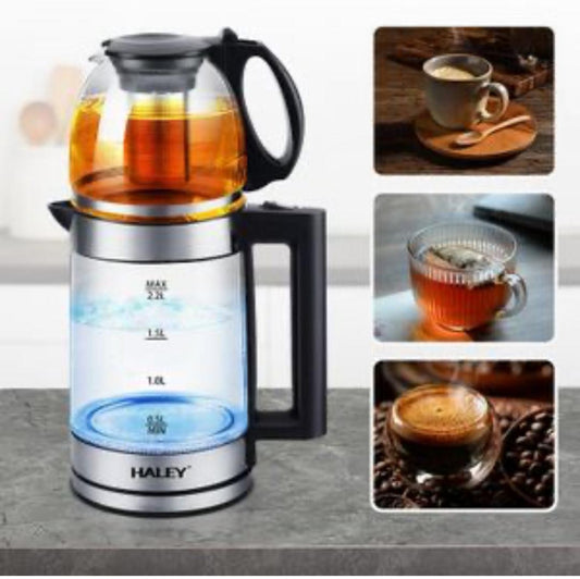 Bouilloire électrique 2 en 1