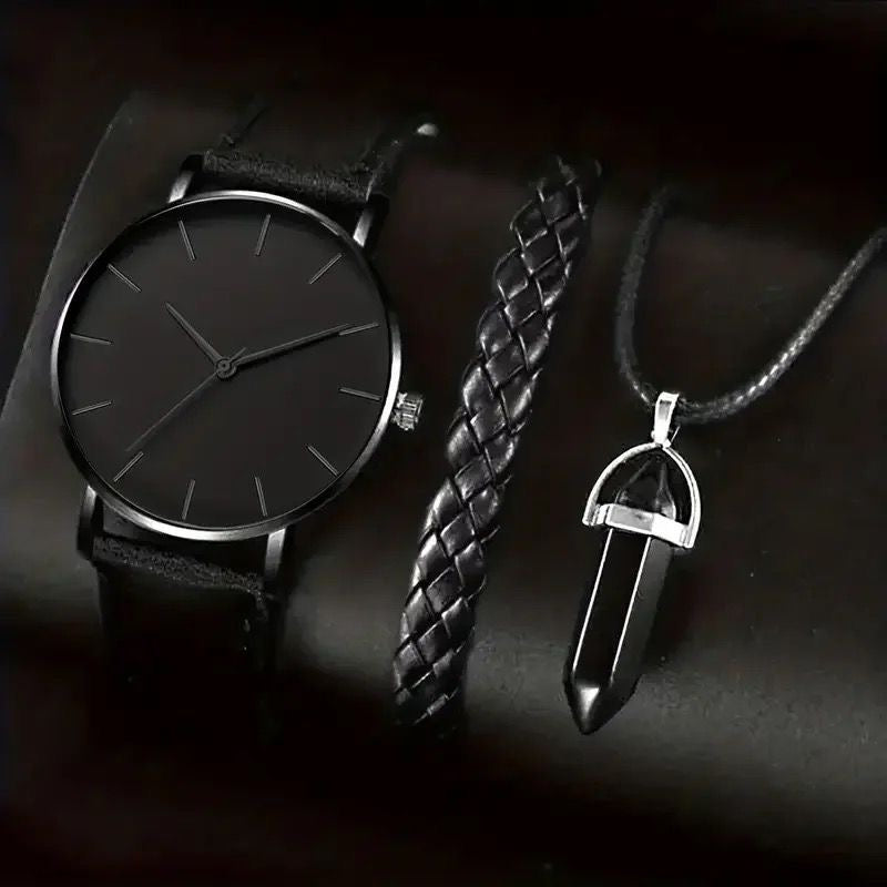 Ensemble montre et collier bracelet