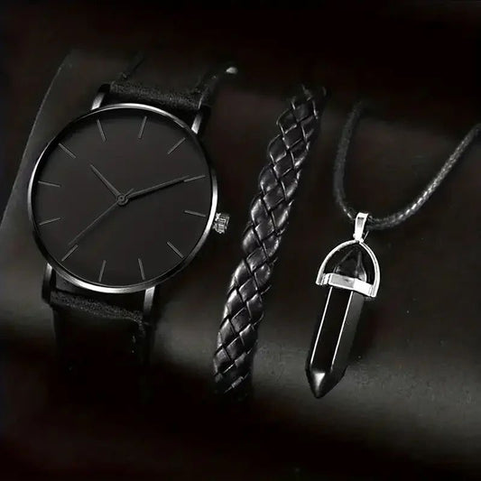 Ensemble montre et collier bracelet