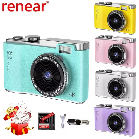 Appareil photo numérique pour enfants 4k