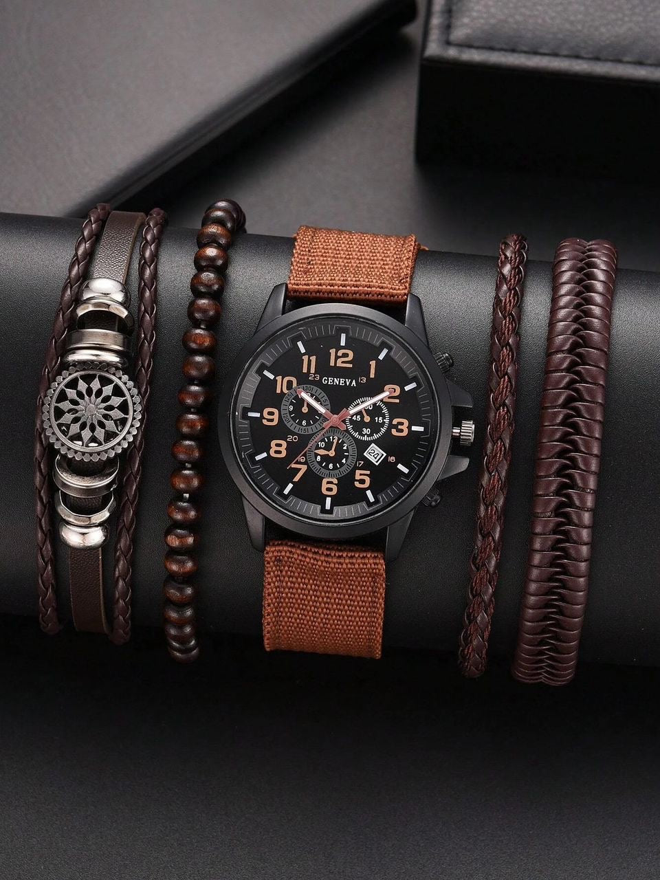 Ensemble montre et bracelets