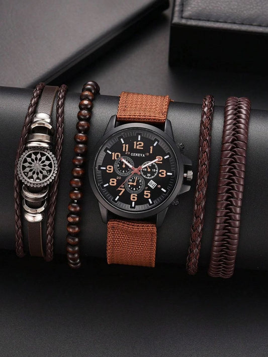 Ensemble montre et bracelets