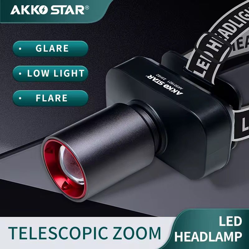 Lampe torche de tête rechargeable