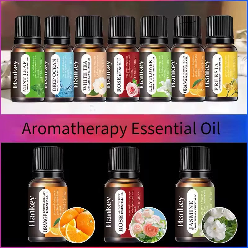 12 Huiles essentielles d’aromathérapie