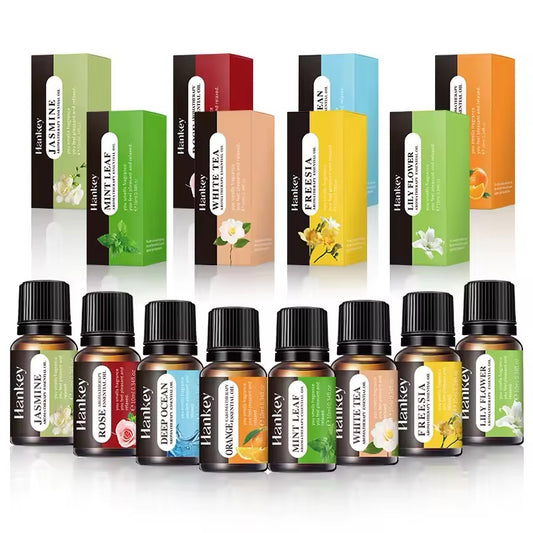 12 Huiles essentielles d’aromathérapie