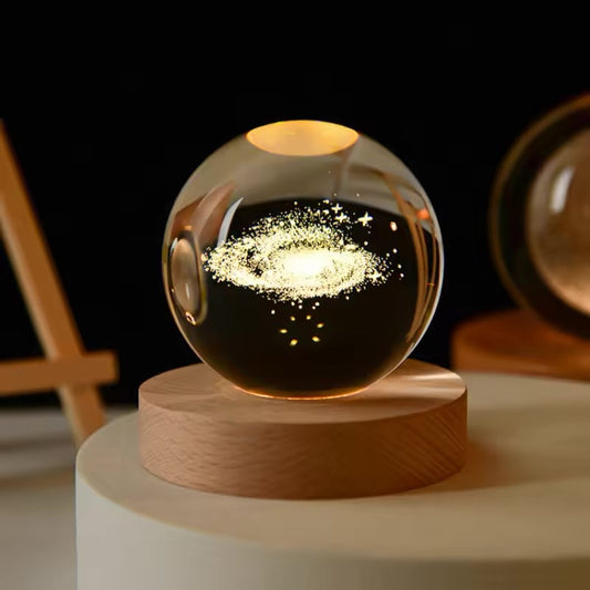 Boule de Clip 3D Gravée au Laser, Communautés ète, Système Solaire, Globe, Astronomie,