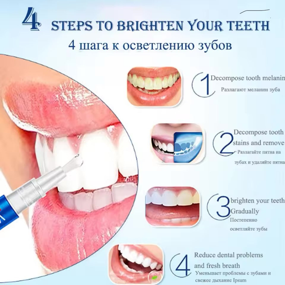 Stylo de blanche des dents