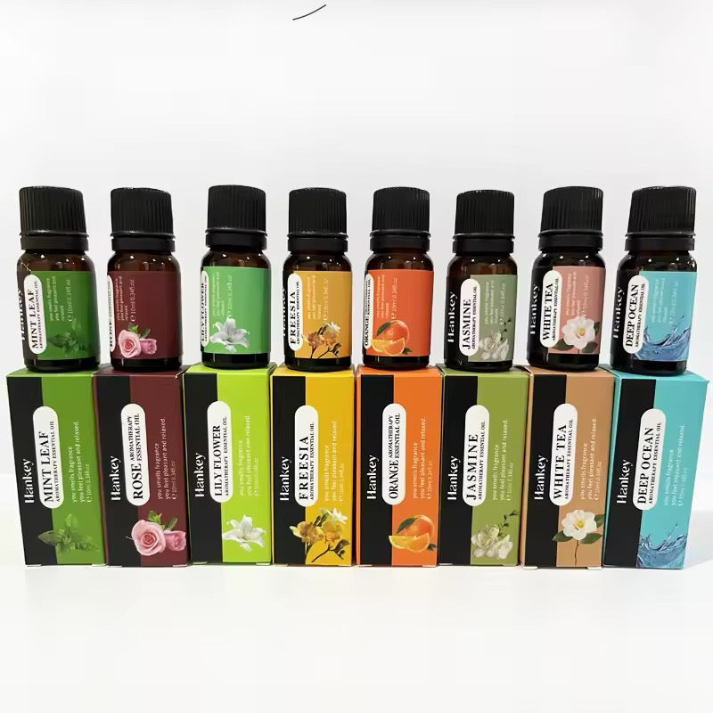 12 Huiles essentielles d’aromathérapie