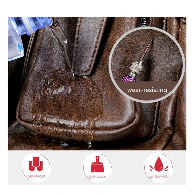 Sac à dos vintage en cuir souple pour hommes, sac à dos d'affaires de luxe, sacs à dos de voyage étanches pour hommes, sac à dos urbain pour ordinateur portable, 15.6