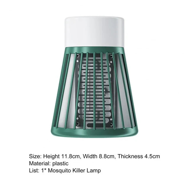 Répulsif anti-moustiques mural efficace, large couverture, lampe Zapper électrique silencieuse, tueur d'insectes