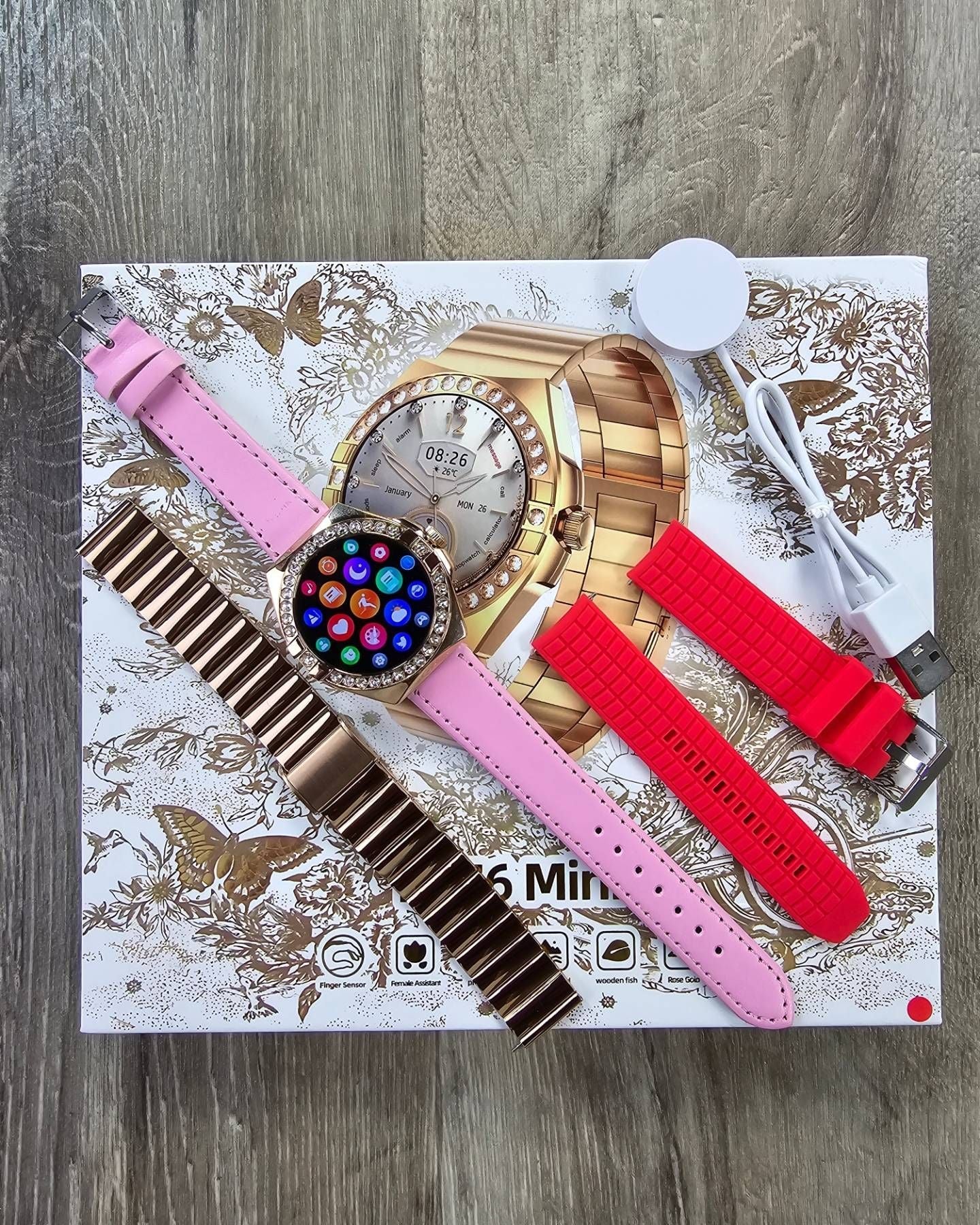 LG76 mini Smart Watch pour femme
