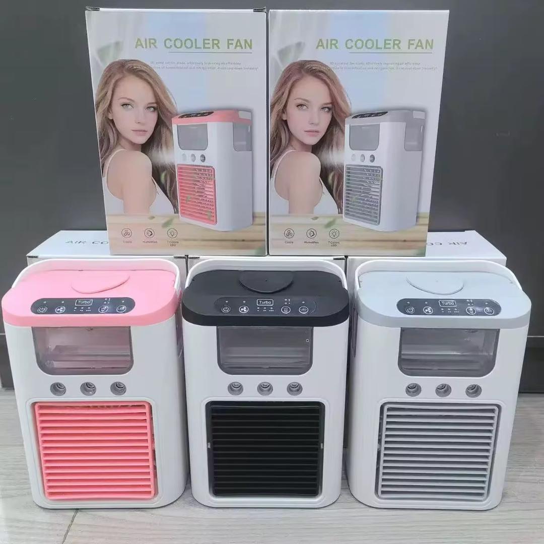 Mini Climatiseur Portable 3-en-1 – Rafraîchissez, Humidifiez et Respirez Mieux