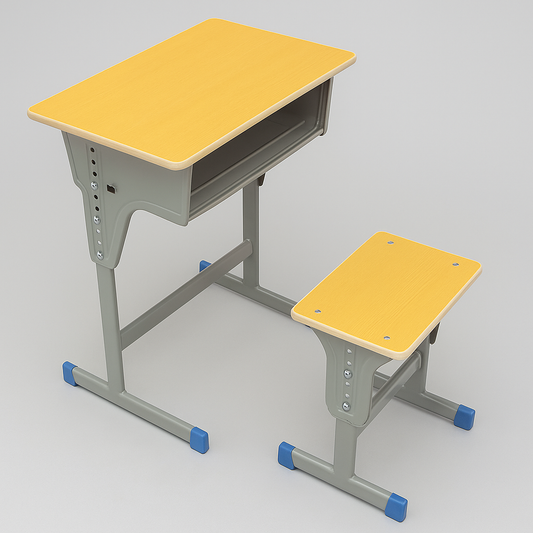 Bureau et chaise scolaire pour élève – ergonomique et robuste