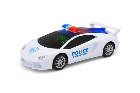 Voiture police gyrophare - jouet